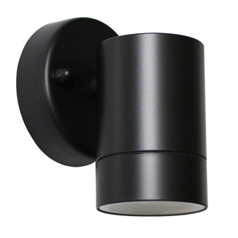 Piazza GU10 Fixed Garden Wall Spotlight Fitting - 781500-Piazza-GU10-Fixed-Garden-Wall-Spotlight-Fitting-Black-Cutout-01.jpg