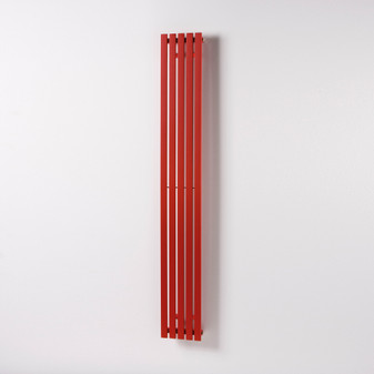 Linear O 1800mm High Vertical Radiator - Clearance-Linear-O-5LR18-Red.jpg