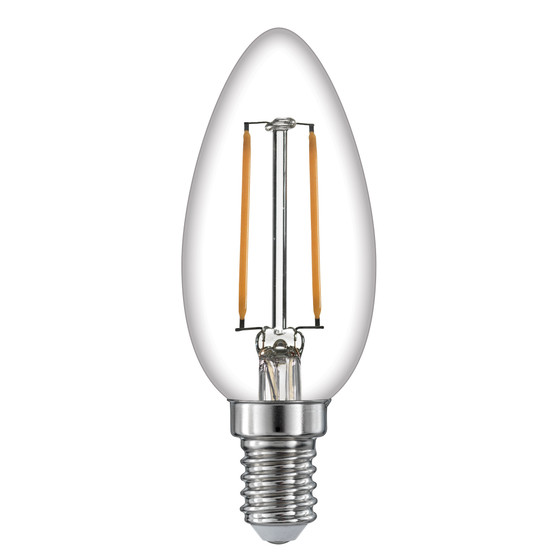Native Candle 2W E14 LED Filament Lamp (4 per pack) - 750452-Native-Candle-2W-E14-LED-Filament-Lamp-Cutout-01.jpg