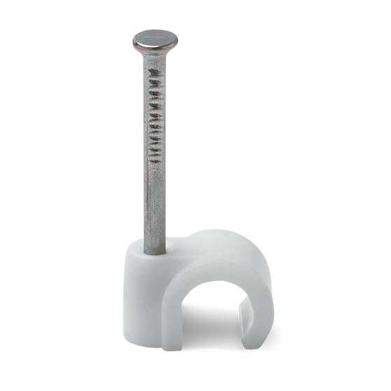Round Cable Clips (White) 4-5mm² (100 per pack) - CCR4-5W100-Round-Cable-Clip-White.png