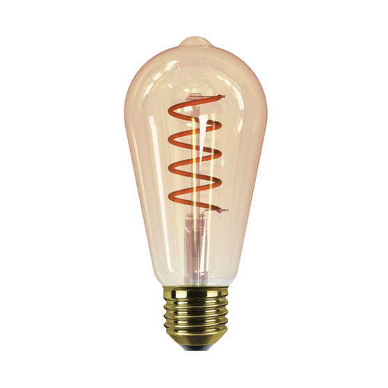 Antik Straight Sided Teardrop E27 COB LED Filament Lamp - 778210-Antik-Straight-Sided-Teardrop-6W-E27-COB-Dimmable-LED-Filament-Lamp-Gold-Cutout-01.jpg