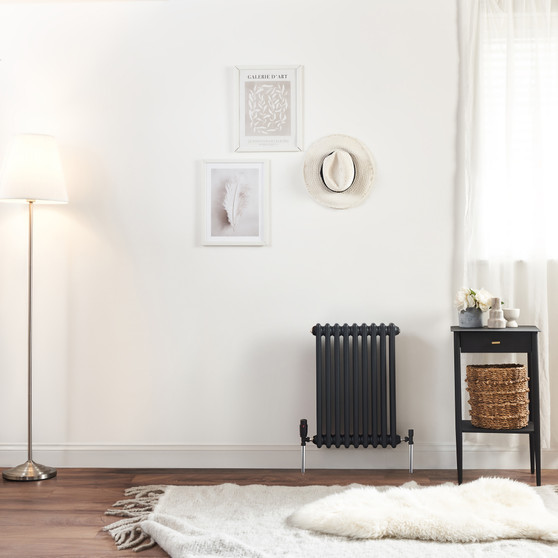 4 Column 600mm High Horizontal Radiator - 4-Column-C4060409A-Anthracite-Lifestyle-01.jpg