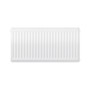Compact 4 - 4SF Horizontal Radiator:  Traffic White (RAL 9016) 400mm H x 800mm L - Compact-4-4SF800W-White-Cutout-01.jpg