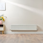Compact 4 - 3SF Horizontal Radiator:  Traffic White (RAL 9016) 300mm H x 1400mm L - Compact-4-3SF1400W-White-Lifestyle-01.jpg