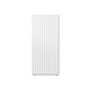 Compact 6 - 9TS Horizontal Radiator:  Traffic White (RAL 9016) 900mm H x 400mm L - Compact-6-9TS400W-White-Cutout-02.jpg