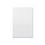 Compact 6 - 9TS Horizontal Radiator:  Traffic White (RAL 9016) 900mm H x 600mm L - Compact-6-9TS600W-White-Cutout-02.jpg