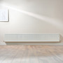 Compact 4 - 4SF Horizontal Radiator:  Traffic White (RAL 9016) 400mm H x 2700mm L - Compact-4-4SF2700W-White-Lifestyle-01.jpg