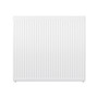 Compact 6 - 9TS Horizontal Radiator:  Traffic White (RAL 9016) 900mm H x 1000mm L - Compact-6-9TS1000W-White-Cutout-01.jpg
