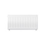 Compact 6 - 3TS Horizontal Radiator:  Traffic White (RAL 9016) 300mm H x 600mm L - Compact-6-3TS600W-White-Cutout-01.jpg