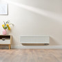 Compact 6 - 3TS Horizontal Radiator:  Traffic White (RAL 9016) 300mm H x 1100mm L - Compact-6-3TS1100W-White-Lifestyle-01.jpg