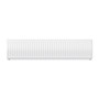 Compact 6 - 3TS Horizontal Radiator:  Traffic White (RAL 9016) 300mm H x 1300mm L - Compact-6-3TS1300W-White-Cutout-01.jpg