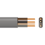 6243Y 3 Core & Earth (Grey with Brown, Black, Grey) 1mm² x 50m - 6243Y-Grey-2000px.png