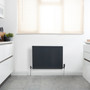 Compact 4 - 6HF Horizontal Radiator:  Anthracite Grey (RAL 7016) 600mm H x 800mm L - Compact-4-6HF800A-Anthracite-Lifestyle-01.jpg