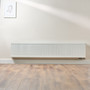 Compact 6 - 4TS Horizontal Radiator:  Traffic White (RAL 9016) 400mm H x 2000mm L - Compact-6-4TS2000W-White-Lifestyle-01.jpg