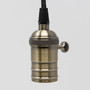Antik E27 Industrial Pendant Light Fitting (Satin Bronze Effect) - 777916-Antik-E27-Industrial-Pendant-Light-Fitting-Satin-Bronze-Effect-Cutout-02.jpg