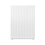 Compact 6 - 7TS Horizontal Radiator:  Traffic White (RAL 9016) 700mm H x 500mm L - Compact-6-7TS500W-White-Cutout-01.jpg
