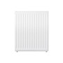 Compact 6 - 6TS Horizontal Radiator:  Traffic White (RAL 9016) 600mm H x 500mm L - Compact-6-6TS500W-White-Cutout-01.jpg