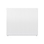 Compact 4 - 7TS Horizontal Radiator:  Traffic White (RAL 9016) 700mm H x 800mm L - Compact-6-7TS800W-White-Cutout-01.jpg