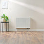 Compact 6 - 6TS Horizontal Radiator:  Traffic White (RAL 9016) 600mm H x 800mm L - Compact-6-6TS800W-White-Lifestyle-01.jpg