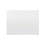 Compact 6 - 6TS Horizontal Radiator:  Traffic White (RAL 9016) 600mm H x 800mm L - Compact-6-6TS800W-White-Cutout-01.jpg