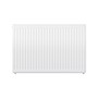 Compact 6 - 6TS Horizontal Radiator:  Traffic White (RAL 9016) 600mm H x 900mm L - Compact-6-6TS900W-White-Cutout-01.jpg