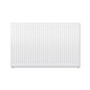 Compact 6 - 7TS Horizontal Radiator:  Traffic White (RAL 9016) 700mm H x 1100mm L - Compact-6-7TS1100W-White-Cutout-02.jpg