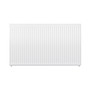 Compact 6 - 7TS Horizontal Radiator:  Traffic White (RAL 9016) 700mm H x 1200mm L - Compact-6-7TS1200W-White-Cutout-01.jpg
