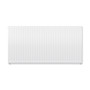 Compact 6 - 7TS Horizontal Radiator:  Traffic White (RAL 9016) 700mm H x 1400mm L - Compact-6-7TS1400W-White-Cutout-02.jpg