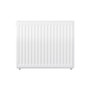 Compact 6 - 5TS Horizontal Radiator:  Traffic White (RAL 9016) 500mm H x 600mm L - Compact-6-5TS600W-White-Cutout-01.jpg