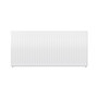 Compact 6 - 5TS Horizontal Radiator:  Traffic White (RAL 9016) 500mm H x 1300mm L - Compact-6-5TS1300W-White-Cutout-01.jpg
