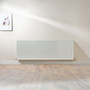 Compact 4 - 7DF Horizontal Radiator:  Traffic White (RAL 9016) 700mm H x 2000mm L - Compact-4-7DF2000W-White-Lifestyle-01.jpg