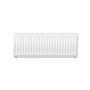 Compact 4 - 3QS Horizontal Radiator:  Traffic White (RAL 9016) 300mm H x 800mm L - Compact-6-3QS800W-White-Cutout-01.jpg