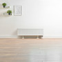 Compact 4 - 3QS Horizontal Radiator:  Traffic White (RAL 9016) 300mm H x 1100mm L - Compact-6-3QS1100W-White-Lifestyle-01.jpg
