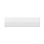 Compact 6 - 3QS Horizontal Radiator:  Traffic White (RAL 9016) 300mm H x 1200mm L - Compact-6-3QS1200W-White-Cutout-01.jpg