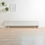Compact 6 - 3QS Horizontal Radiator:  Traffic White (RAL 9016) 300mm H x 2000mm L - Compact-6-3QS2000W-White-Lifestyle-01.jpg