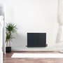 Compact 4 - 6DF Horizontal Radiator:  Anthracite Grey (RAL 7016) 600mm H x 800mm L - Compact-4-6DF800A-Anthracite-Lifestyle-01.jpg