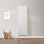 Compact 4 - 18VDF Vertical Radiator:  Traffic White (RAL 9016) 1800mm H x 600mm L - Compact-4-18VDF600W-White-Lifestyle-01.jpg