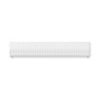 Compact 6 - 2QS Horizontal Radiator:  Traffic White (RAL 9016) 200mm H x 1100mm L - Compact-6-2QS1100W-White-Cutout-01.jpg