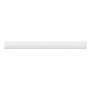 Compact 6 - 2QS Horizontal Radiator:  Traffic White (RAL 9016) 200mm H x 2400mm L - Compact-6-2QS2400W-White-Cutout-01.jpg