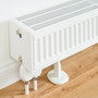 Compact 6 - 2QS Horizontal Radiator:  Traffic White (RAL 9016) 200mm H x 2400mm L - Compact-6-2QS-Detail-01.jpg