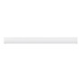 Compact 6 - 2QS Horizontal Radiator:  Traffic White (RAL 9016) 200mm H x 2400mm L - Compact-6-2QS2400W-White-Cutout-02.jpg