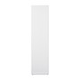 Compact 4 - 20VHF Vertical Radiator:  Traffic White (RAL 9016) 2000mm H x 500mm L - Compact-4-20VHF500W-White-Cutout-02.jpg