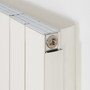 Smyrna 600 Horizontal Radiator: Pure White (RAL 9010) 600mm H x 975mm L - Smyrna-White-Detail-01.jpg