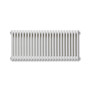 2 Column 500 Horizontal Radiator: Traffic White (RAL 9016) 500mm H x 1130mm L - 2-Column-C2051125W-White-Cutout-01.jpg