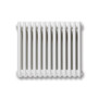 4 Column 500 Horizontal Radiator: Traffic White (RAL 9016) 500mm H x 598mm L - 4-Column-C4050613W-White-Cutout-01.jpg
