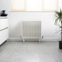 4 Column 750 Horizontal Radiator: Traffic White (RAL 9016) 750mm H x 731mm L - 4-Column-C4070716W-White-Lifestyle-01.jpg