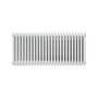 6 Column 500 Horizontal Radiator: Traffic White (RAL 9016) 500mm H x 1130mm L - 6-Column-C6051125W-White-Cutout-02.jpg