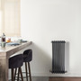2 Column 900 Horizontal Radiator: Anthracite Grey (RAL 7016) 900mm H x 376mm L - 2-Column-C2090408A-Anthracite-Lifestyle-01.jpg