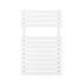 Poplar. Towel Rail: Traffic White (RAL 9016) 788mm H x 500mm L - Clearance-Poplar-5PO7-W-White.jpg