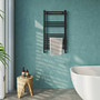 Eco Rail 5. Towel Rail: Anthracite Grey (RAL 7016) 801mm H x 500mm L - Eco-Rail-5E8A-Anthracite-Lifestyle-01.jpg